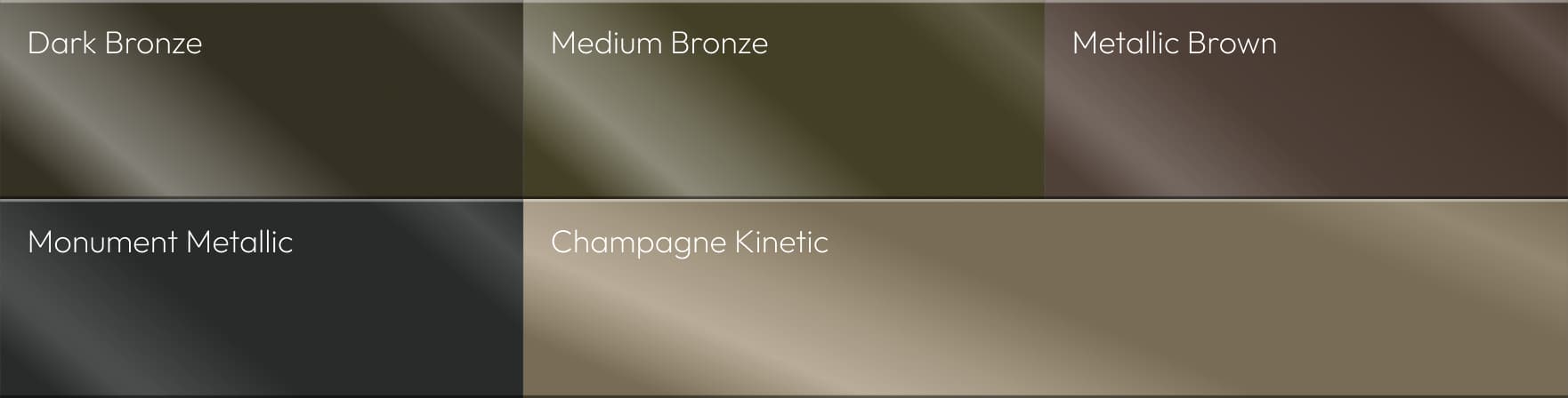Metallic Colours palette