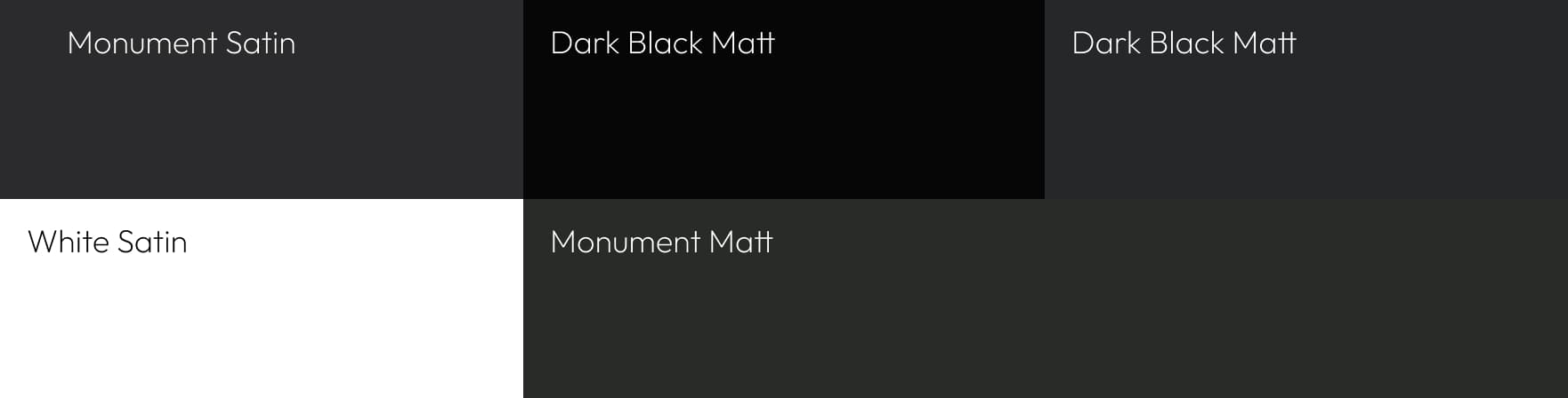 Standard Colours palette